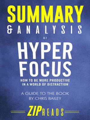 cover image of Summary & Analysis of Hyperfocus